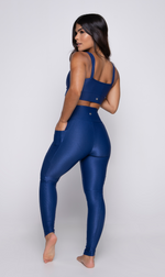 Legging Essence Comfy with Pocket Navy Blue