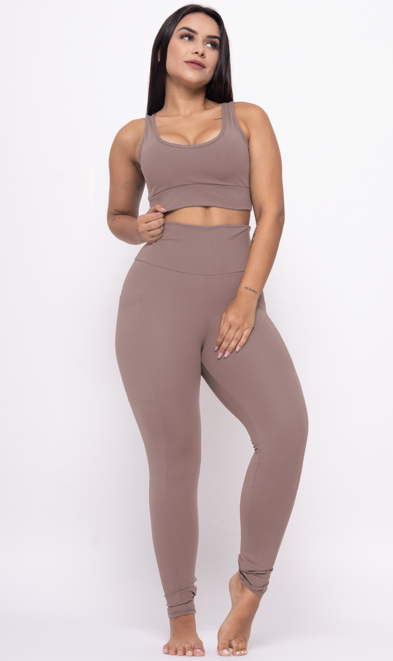 Legging Detox with Pocket Nude