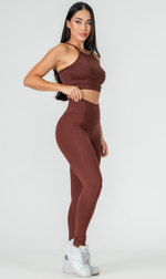 Set Detox Urban Brown Legging + Sport Bra