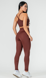 Set Detox Urban Brown Legging + Sport Bra