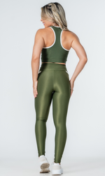 Set Essence Bold Croco Legging + Sport Bra