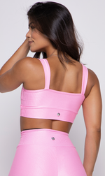 Sport Bra Essence Comfy Rosa Chiclete