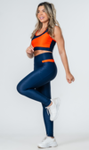 Set Essence Bold Navy Legging + Sport Bra