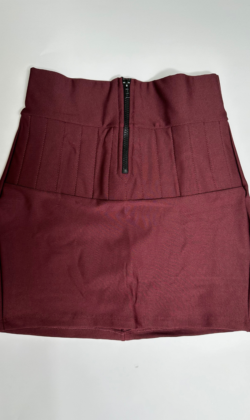 Skirt Saia Lipo Marsala