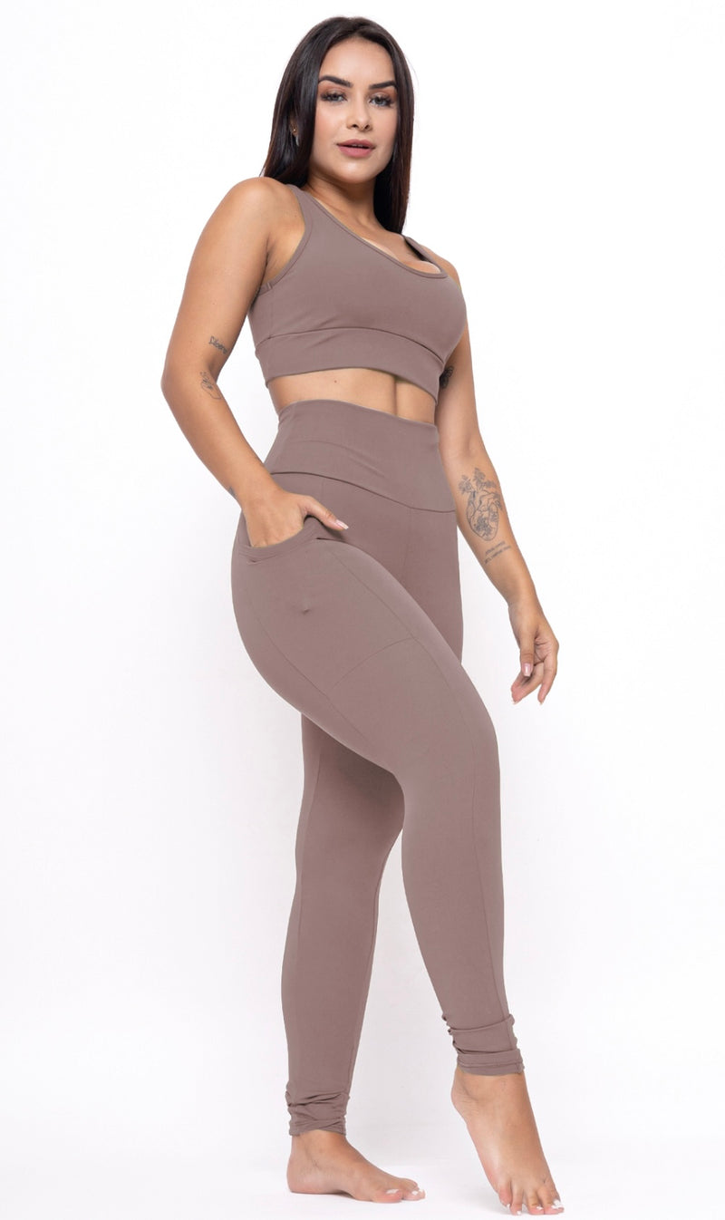 Legging Detox with Pocket Nude