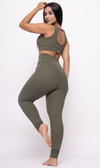 Legging Detox Basic Army Green