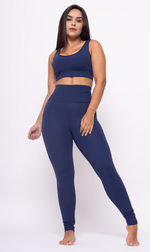 Legging Detox with Pocket Navy