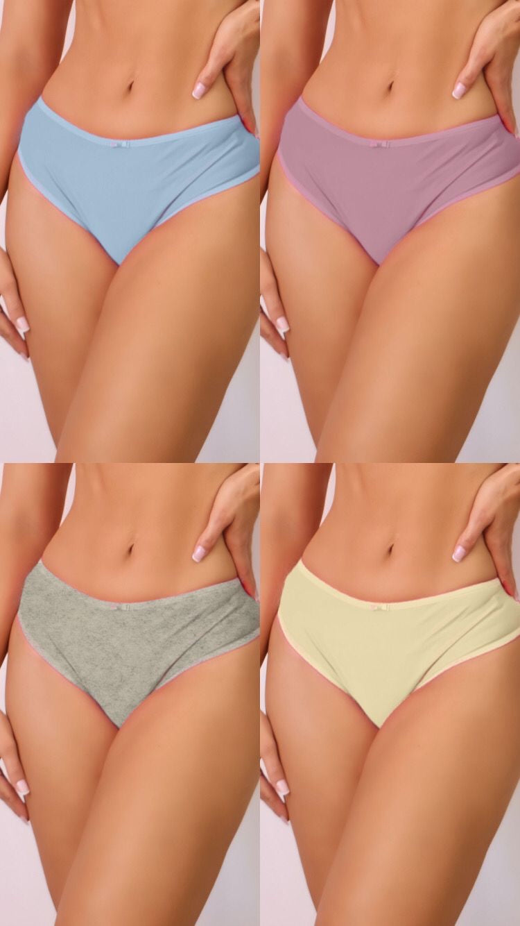 Panties Baby Colors (SET OF 4) - ALGODAO