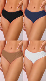 Panties Neutral Colors (SET OF 4) - ALGODAO