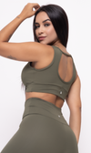 Sport Bra Detox Army Green