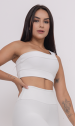 Sport Bra Aesthetic One Shoulder Cloud