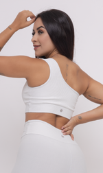 Sport Bra Aesthetic One Shoulder Cloud