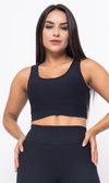 Sport Bra Aesthetic Basic Black