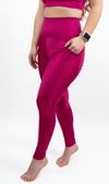 Legging Detox Disco 3D with Pocket Pink