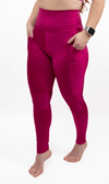 Legging Detox Disco 3D with Pocket Pink